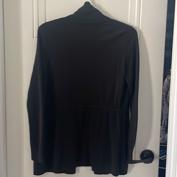 GAP Body Black Open Front Cardigan - Picture 5 of 6